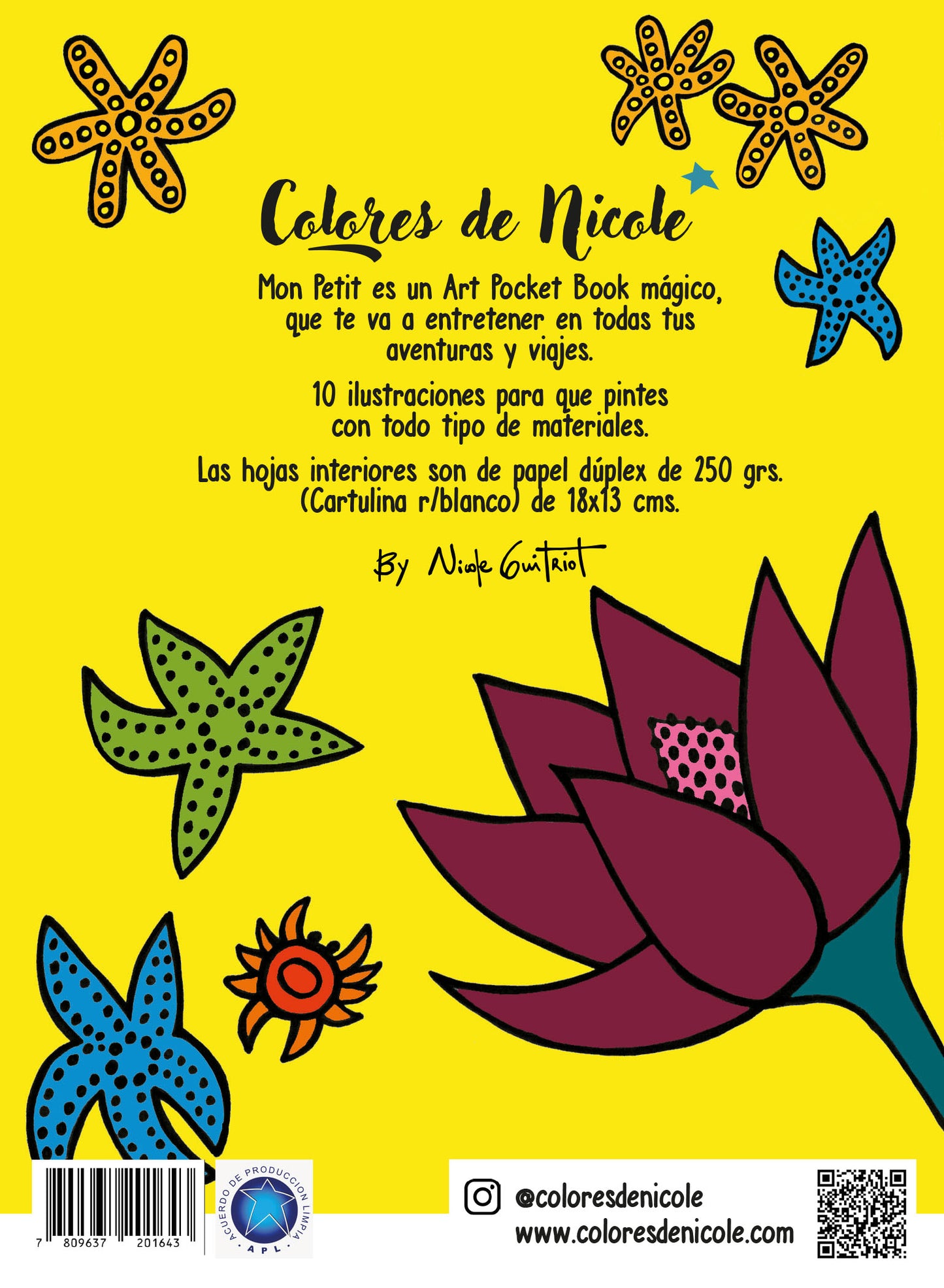 Libro para colorear - Mon Petit
