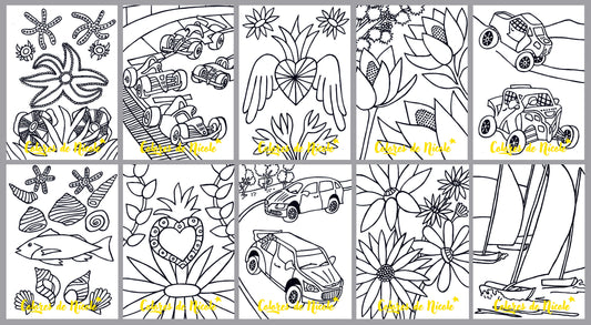 Libro para colorear - Mon Petit