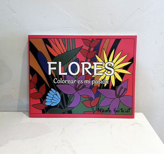 Libro para Colorear - Flores